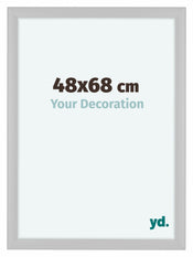 Como MDF Marco de Fotos 48x68cm Blanco Mate Delantera Tamano | Yourdecoration.es