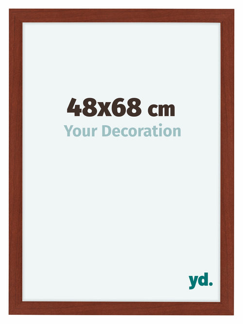 Como MDF Marco de Fotos 48x68cm Cerezas Delantera Tamano | Yourdecoration.es