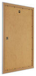 Como MDF Marco de Fotos 48x68cm Plateado Mate Trasera Oblicuo | Yourdecoration.es