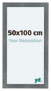 Como MDF Marco de Fotos 50x100cm Hierro Barrido Delantera Tamano | Yourdecoration.es