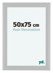 Como MDF Marco de Fotos 50x75cm Blanco Muy Brillante Delantera Tamano | Yourdecoration.es