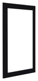 Como MDF Marco de Fotos 60x85cm Negro Muy Brillante Delantera Oblicuo | Yourdecoration.es