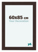 Como MDF Marco de Fotos 60x85cm Robel Donker Delantera Tamano | Yourdecoration.es