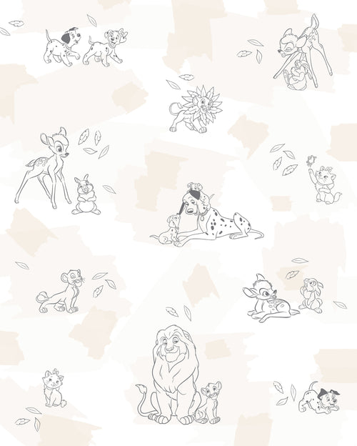 Disney Animals Papel Pintado DX4 225 | Yourdecoration.es