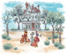 Disney Lady and the Tramp Sweet Home Papel Pintado DX6 190 | Yourdecoration.es