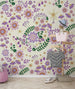 Disney Minnie Mouse Gardening Club Beige Interior Papel Pintado DX5 198 | Yourdecoration.es