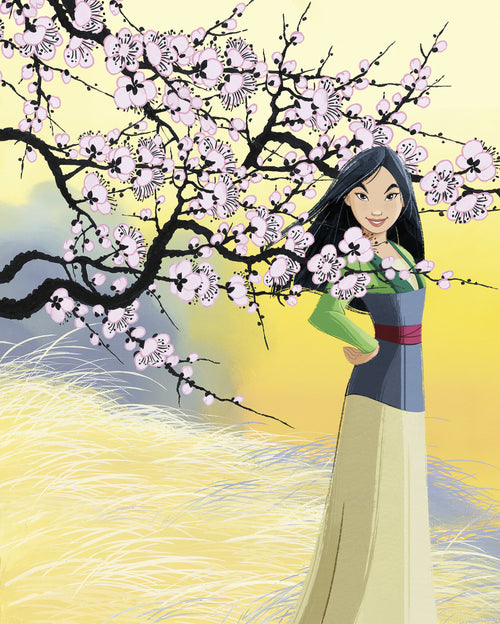Disney Mulan Cherry Blossoms Papel Pintado DX4 226 | Yourdecoration.es