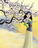 Disney Mulan Cherry Blossoms Papel Pintado DX4 226 | Yourdecoration.es