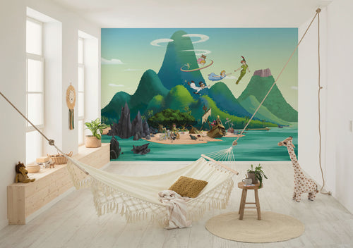 Disney Peter Pan and the lost boys Interior Papel Pintado DX8 234 | Yourdecoration.es