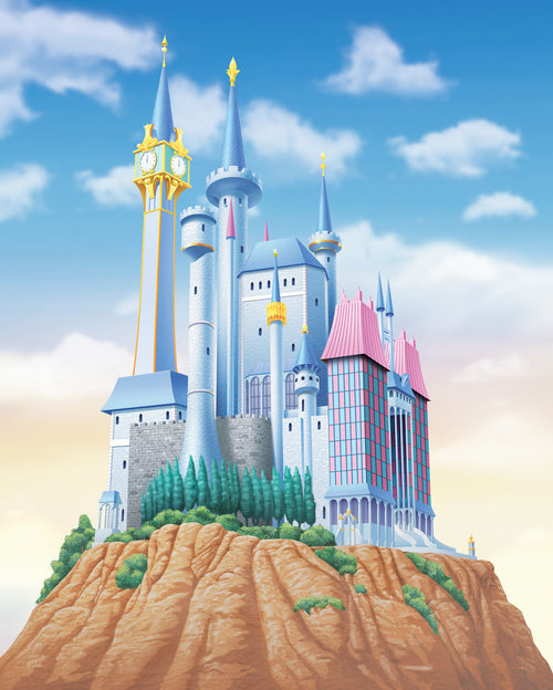 Disney Princess Cinderella Castle Papel Pintado DX4 233 | Yourdecoration.es