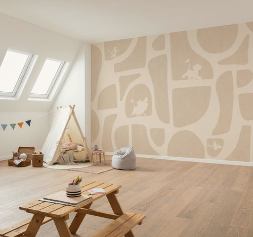 Disney The Lion King Animals and Shapes Interior Papel Pintado DX8 218 | Yourdecoration.es
