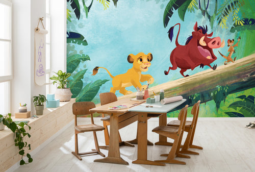 Disney The Lion King Classic Jungle Team Interior 026ie0 Papel Pintado DX8 221 | Yourdecoration.es