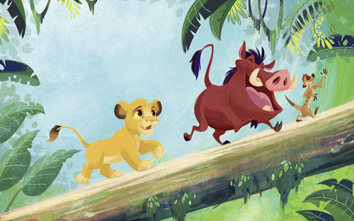 Disney The Lion King Classic Jungle Team Papel Pintado DX8 221 | Yourdecoration.es