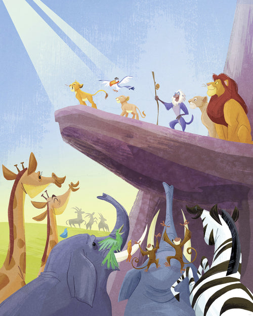 Disney The Lion King Classic Long live the King Papel Pintado DX4 222 | Yourdecoration.es