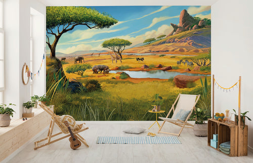 Disney The Lion King Savanna Interior Papel Pintado DX7 236 | Yourdecoration.es