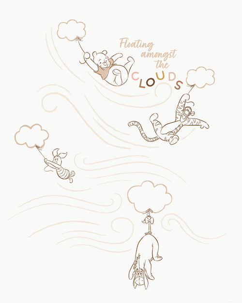 Disney Winnie the Pooh A Bluster Day Papel Pintado DX4 216 | Yourdecoration.es