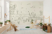 Disney Winnie the Pooh Bee at one with Nature Interior Papel Pintado DX8 193 | Yourdecoration.es