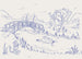 Disney Winnie the Pooh Blue Ink Papel Pintado DX7 235 | Yourdecoration.es