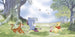 Disney Winnie the Pooh Friendly Day Papel Pintado DX10 243 | Yourdecoration.es