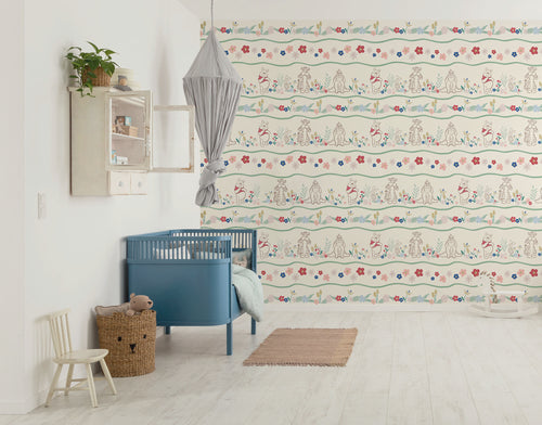 Disney Winnie the Pooh Friends In Garden Interior Papel Pintado DX6 237 | Yourdecoration.es