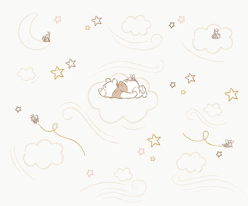 Disney Winnie the Pooh Sleepy little Bear Papel Pintado DX6 230 | Yourdecoration.es
