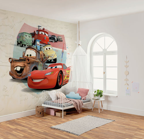 Disney and Pixar Cars Open Road Interior Papel Pintado DX5 171 | Yourdecoration.es