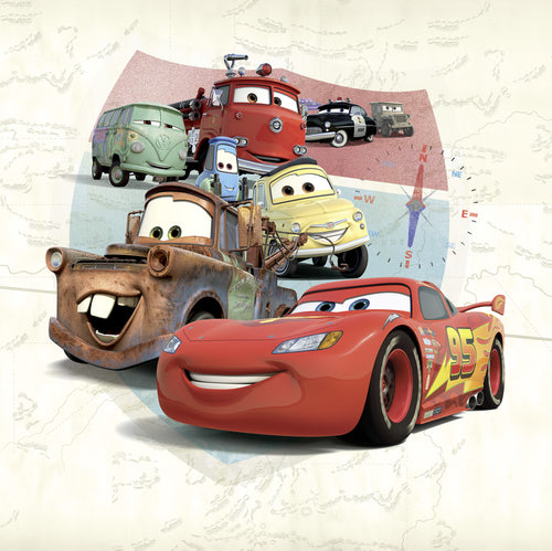 Disney and Pixar Cars Open Road Papel Pintado DX5 171 | Yourdecoration.es