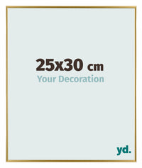 Evry Plástico Marco de Fotos 25x30cm Dorado Delantera Tamano | Yourdecoration.es