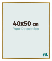 Evry Plástico Marco de Fotos 40x50cm Dorado Delantera Tamano | Yourdecoration.es