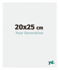 Evry Plastico Marco de Fotos 20x25cm Blanco muy brillante Parte delantera Tamano | Yourdecoration.es