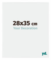 Evry Plastico Marco de Fotos 28x35cm Blanco muy brillante Parte delantera Tamano | Yourdecoration.es