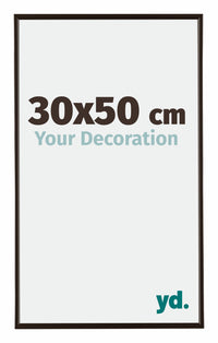 Evry Plastico Marco de Fotos 30x50cm Antracita Parte delantera Tamano | Yourdecoration.es