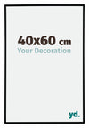 Evry Plastico Marco de Fotos 40x60cm Negro Mat Parte delantera Tamano | Yourdecoration.es