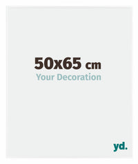 Evry Plastico Marco de Fotos 50x65cm Blanco muy brillante Parte delantera Tamano | Yourdecoration.es