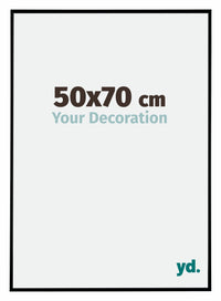 Evry Plastico Marco de Fotos 50x70cm Negro Mat Parte delantera Tamano | Yourdecoration.es