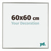 Evry Plastico Marco de Fotos 60x60cm Champan Parte delantera Tamano | Yourdecoration.es