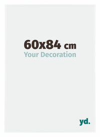 Evry Plastico Marco de Fotos 60x84cm Blanco muy brillante Parte delantera Tamano | Yourdecoration.es