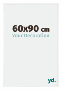 Evry Plastico Marco de Fotos 60x90cm Blanco muy brillante Parte delantera Tamano | Yourdecoration.es