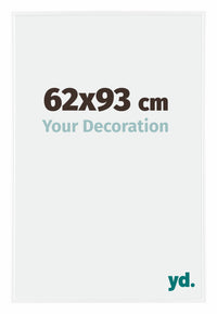 Evry Plastico Marco de Fotos 62x93cm Blanco muy brillante Parte delantera Tamano | Yourdecoration.es