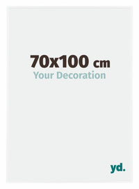 Evry Plastico Marco de Fotos 70x100cm Blanco muy brillante Parte delantera Tamano | Yourdecoration.es