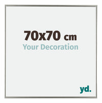 Evry Plastico Marco de Fotos 70x70cm Champan Parte delantera Tamano | Yourdecoration.es