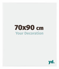 Evry Plastico Marco de Fotos 70x90cm Blanco muy brillante Parte delantera Tamano | Yourdecoration.es
