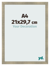 Marco De Fotos A4 - 21x29,7 cm - Dorado Antiguo - MDF - Pisa