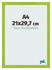 Marco De Fotos A4 - 21x29,7 cm - Verde - MDF - Pisa