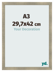 Marco De Fotos A3 - 29,7x42 cm - Dorado Antiguo - MDF - Pisa