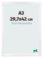 Marco De Fotos A3 - 29,7x42 cm - Blanco Mate - MDF - Pisa