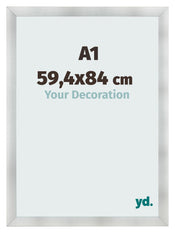 Marco De Fotos A1 - 59,4x84 cm - Aluminio Cepillado - MDF - Pisa