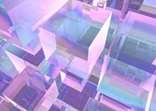 Fotomural Holographicubical 350x250cm FLX7 029 | Yourdecoration.es