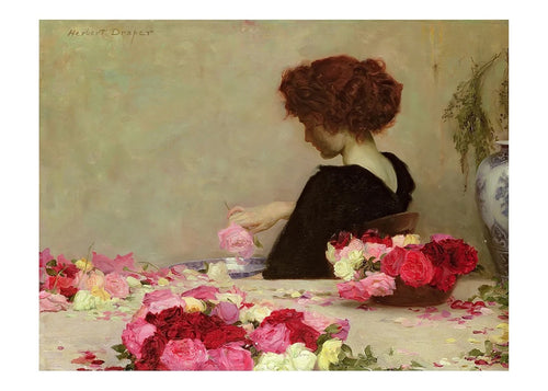 Impresion del Arte Herbert James Draper Pot Pourri 70x50cm HJD 01 | Yourdecoration.es