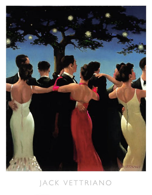 Impresion del Arte Jack Vettriano Waltzers 1 60x80cm JKV 56 | Yourdecoration.es